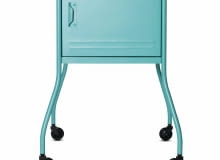 Metalowa szafka na kółkach