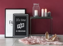 Amarantowy we wnętrzach: co to za kolor? Inspiracje Amarantowy we wnętrzach: co to za kolor? Inspiracje