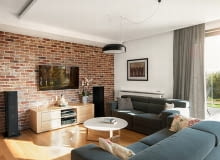 dom jednorodzinny, nowoczesny dom jednorodzinny