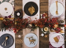 Dekoracja wigilijnego stołu Dekoracja wigilijnego stołu