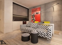 Projekt mieszkania 33m2, Studio Madama