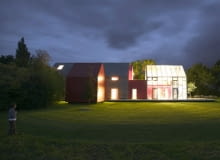 Sliding House, Suffolk, Anglia dom, dom jednorodzinny, sliding house, drmm
