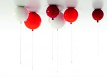 Lampy balony Memory, proj. Boris Klimek, od 875 zł/szt., Brokis/Hafart Lampy balony Memory, proj. Boris Klimek, od 875 zł/szt., Brokis/Hafart