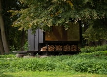 ARCHITECTS@SAUNA w kampusie DesignNature w Sobolach nieopodal Warszawy. ARCHITECTS@SAUNA w kampusie DesignNature w Sobolach nieopodal Warszawy.