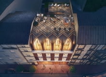 Nowy hotel pod Wawelem od BXB studio Nowy hotel pod Wawelem od BXB studio