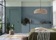 Dulux Ambiance Ceramic w sypialnii Dulux Ambiance Ceramic w sypialnii