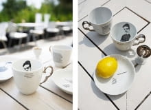 Kolekcja KRISTOFF "Great Inventors"; proj. Kaja Kusztra Kaja Kusztra, KRISTOFF, Great Inventors, porcelana, polska porcelana, nowoczesna porcelana