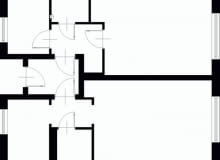 Projektowanie wnętrz. 72 m kw. dwupokojowe dla 2 osób