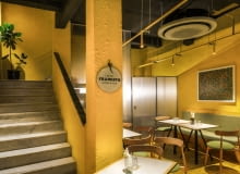 Pizzeria Framento we włoskim Cagliari - projekt pracowni C+CO4 Studio