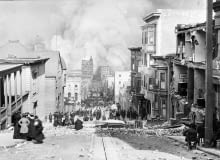 San Francisco w 1906 po trzęsieniu ziemi San Francisco w 1906 po trzęsieniu ziemi