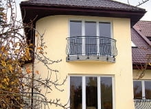 Zaokrąglony narożnik budowa domu