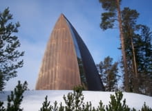 architektura sakralna, kościoł, architektura, Ekumeniczna kaplica św Henryka, Turku, Finlandia, Matti Sanaksenaho, Pirjo Sanaksenaho, Enrico Garbin