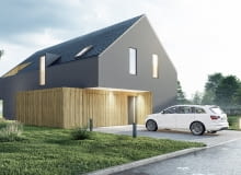 Nowoczesna stodoła w Mysłowicach