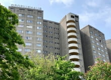 Gropiusstadt w Berlinie. Gropiushaus. Gropiusstadt w Berlinie. Gropiushaus.