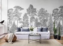 Fototapeta Rebel Walls Scandinavian Bellewood Gray R17201
