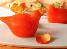 WNETRZA KOLOR POMARANCZOWY SWIECZKI