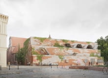 I nagrodę w konkursie architektonicznym na przebudowę i rozbudowę Muzeum Architektury we Wrocławiu - pracownia TŁO Michał Sikorski Architekt z Warszawy