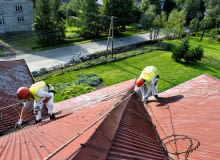 Renowacja dachu z blachy