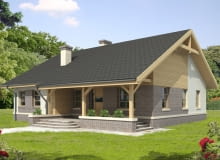 projekt domu, dom jednorodzinny