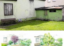 Metamorfoza ogrodu. Narożnik przy dwóch ścianach