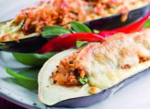 Zapiekany bakłażan Zapiekany bakłażan