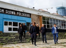 Bjarke Ingels podczas wizyty w Warszawie Bjarke Ingels podczas wizyty w Warszawie