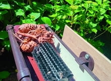 Rynny z systemem czyszczącym Rynny z systemem czyszczącym