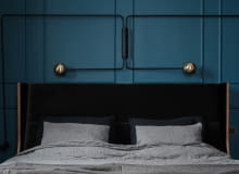 Lampa Ultralight, model 1931 Lampa ścienna - kinkiet, polskiej marki Ultralight, model 1931