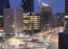 Budowa wieżowca SKYSAWA w Warszawie