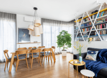 W duchu skandynawskim - wygodne mieszkanie dla czteroosobowej rodziny W duchu skandynawskim - wygodne mieszkanie dla czteroosobowej rodziny