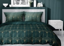 Pościel satynowa bawełna 160x200 Luksus Art Deco 4822B Pościel satynowa bawełna 160x200 Luksus Art Deco 4822B