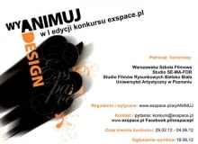Konkurs "wyANIMUJ design" wyanimuj design, konkurs