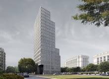 Nowy biurowiec Transportowego Dozoru Technicznego na warszawskim Mokotowie, proj. JEMS Architekci