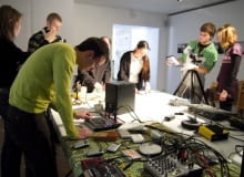 Plac Zabaw Arsenał, Emiter, warsztaty multimedialne, 2010 Plac Zabaw Arsenał, warsztaty