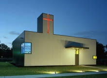 Kaplica św. Mikołaja w Springdale (Arkansas, USA), 2010. Projekt- Marlon Blackwell Kaplica św. Mikołaja w Springdale (Arkansas, USA), 2010. Projekt- Marlon Blackwell