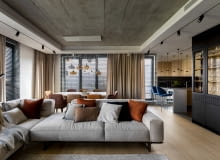 Między elegancją a komfortem - 90-metrowe mieszkanie w Warszawie