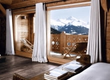 Sypialnia z widokiem na Alpy Sypialnia z widokiem na Alpy
