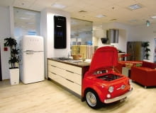 Smeg w salonie Smeg, salon, design