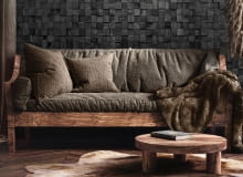 panele ścienne drewniane