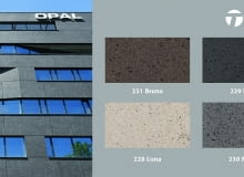 Tynk z efektem granitu w nowych kolorach Tynk z efektem granitu w nowych kolorach