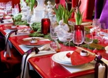 świąteczny stół Royal Copenhagen świąteczny stół Royal Copenhagen