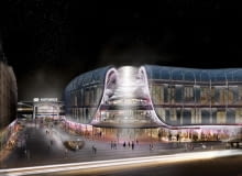 Wizualizacja Galerii Katowickiej z 2009 roku WIZUALIZACJA , KATOWICE , DWORZEC KOLEJOWY PO PRZEBUDOWIE