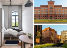Z lewej: Noli Gdansk Old Town; Z prawej: Czerwone Koszary w Gdańsku Z lewej: Noli Gdansk Old Town; Z prawej: Czerwone Koszary w Gdańsku