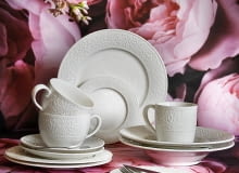 GLORIETTA - elegancka biała porcelana klasy premium
