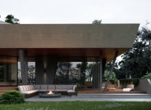 Dom w Wilanowie inspirowany rzeką Dom w Wilanowie inspirowany rzeką