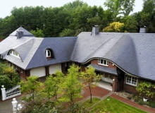 Dach kryty łupkiem Dach kryty łupkiem