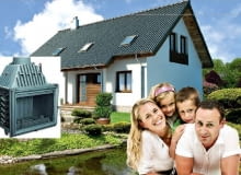 Dom, który wybraliśmy do naszych rozważań, jest zdecydowanie lepiej ocieplony niż wymagają tego przepisy. Mamy bowiem nadzieję, że takie właśnie domy będą coraz częściej budowane.