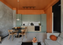 Kolorowe małe mieszkanie