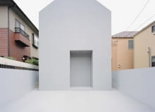 Minimalistyczny dom w Tokio - Ghost house, autor Datar. japonia, dom, minimalizm, tokio, datar, dom jednorodzinny