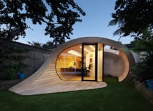 Biuro wyrzeźbione z białego dębu amerykańskiego